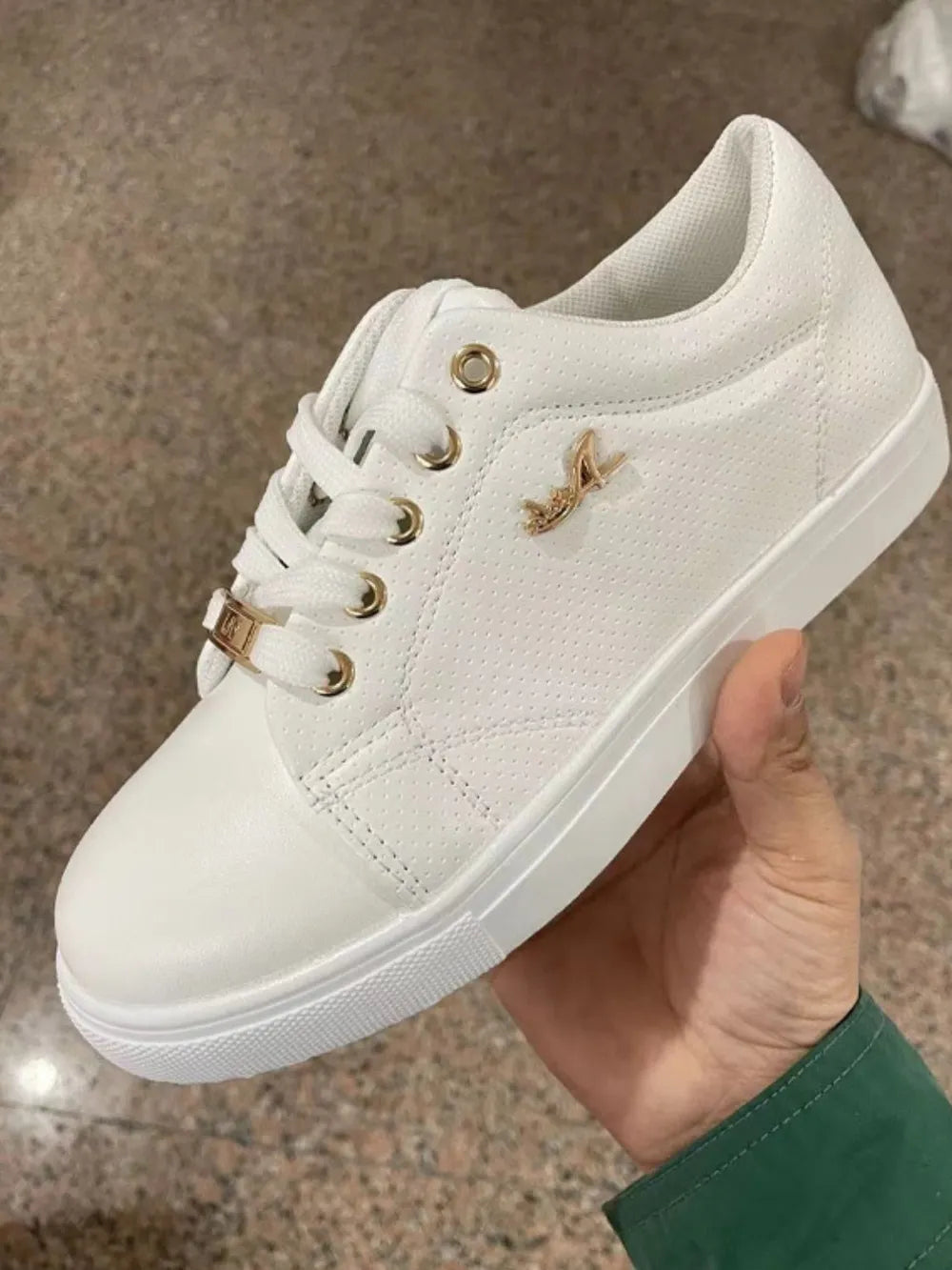 Trendy Stylish Lace Up Sneakers